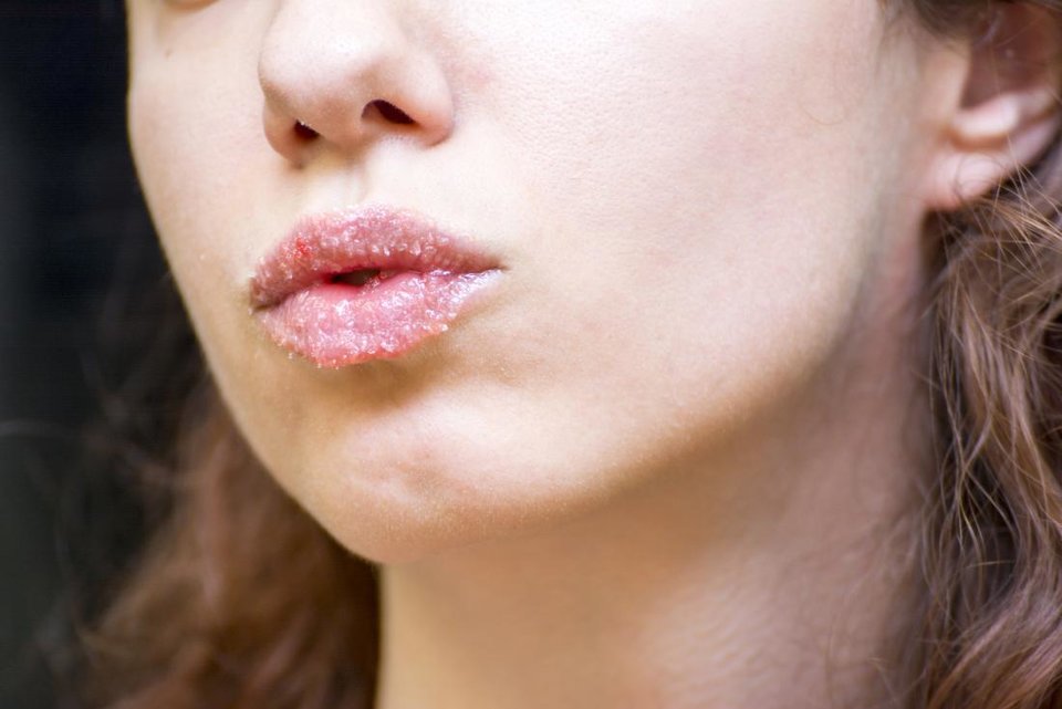 exfoliate lips